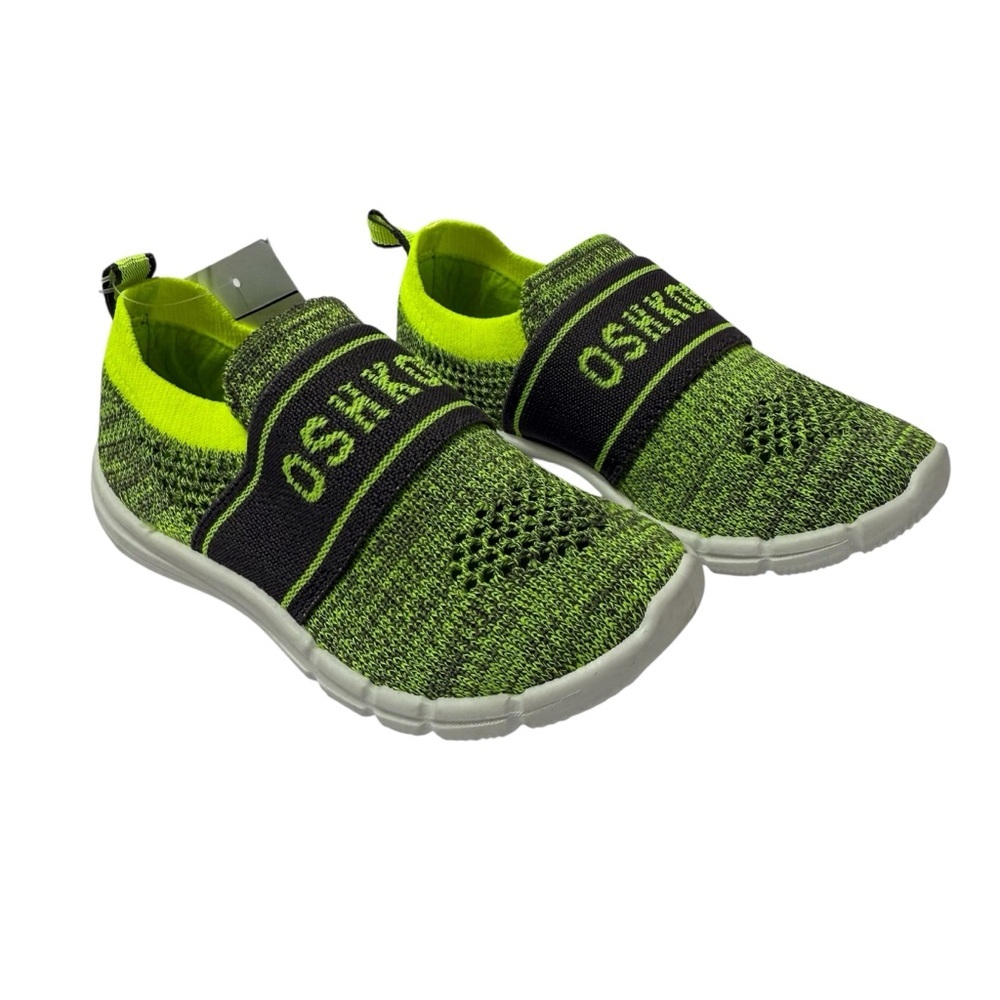 OshKosh B’gosh Size 10M Neon Knit Quick Dry Pool to Play Sneakers